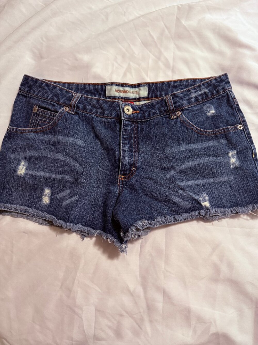 Mossimo Denim Cutoff Shorts Juniors Size 15